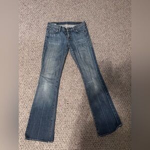 Citizens Of Humanity Flare Jeans in Faded Blue